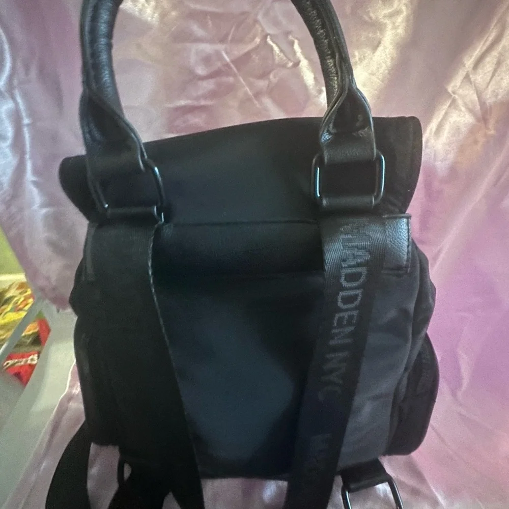 Elegant Black Backpack by Madden NYC - Picture 8 of 8